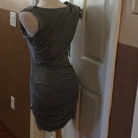 BCBG Gray Sleeveless Dress - Picture 5 of 8